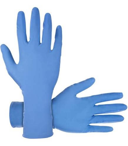 SAS Safety 6608-40 Derma-Max Powder-Free Nitrile Disposable Glove